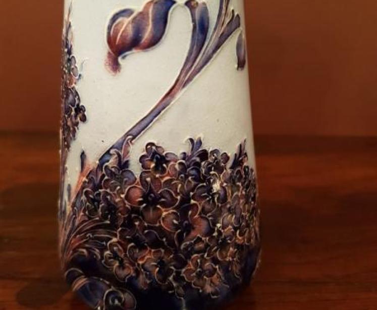 Moorcroft Florian Lilac Pattern Jug - Image 3