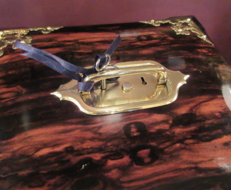 Superb Mid Victorian Coromandel Secret Drawer Box - Image 3