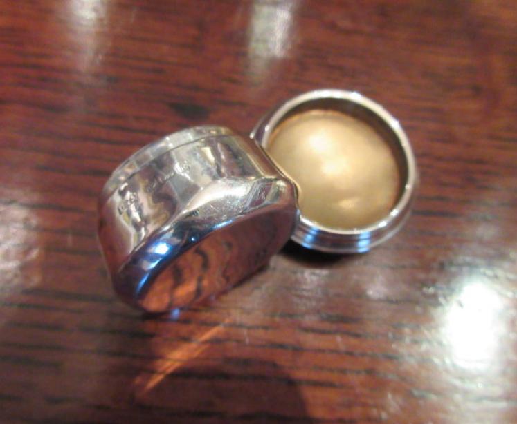 Edwardian Silver & Turquoise Enamel Trinket Box - Image 4