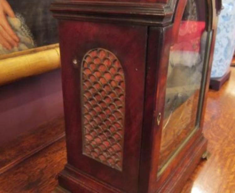 Fine George III London Fusee Bracket Clock - Image 4