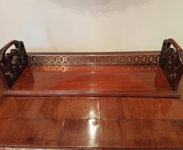 Victorian Solid Mahogany Book Stand - Image 4