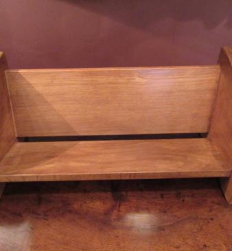 Genuine Mouseman Adzed Oak Bookrack