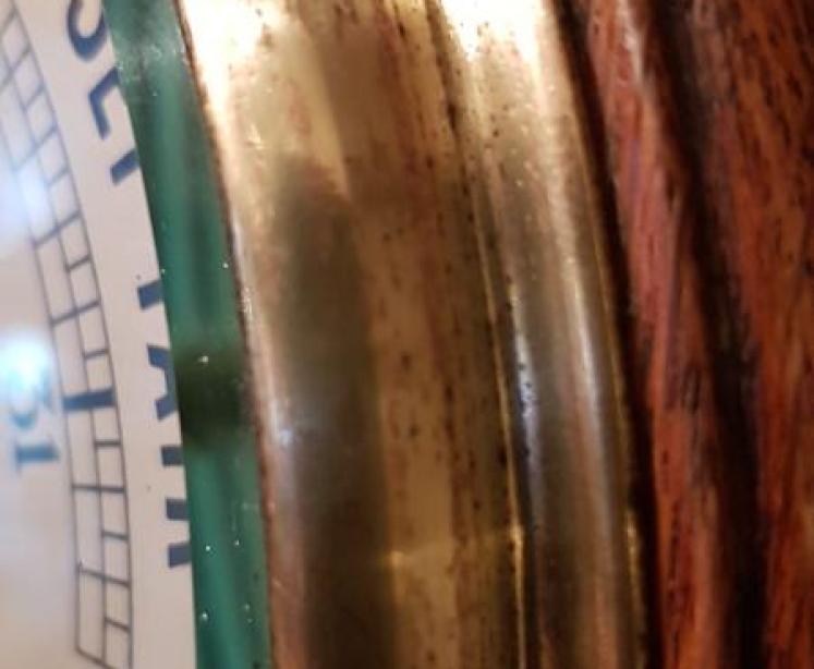 Antique Victorian Barometer With Crescent Thermometer - Image 4