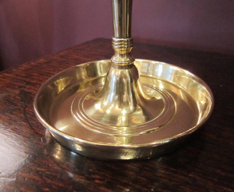 Rare Pair of George III Tavern Bell Candlesticks - Image 5