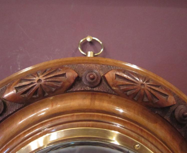 Superb Victorian Polished Walnut Skeletonised Barometer - Image 3
