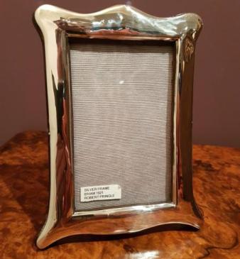 Quality Antique Silver Photo Frame