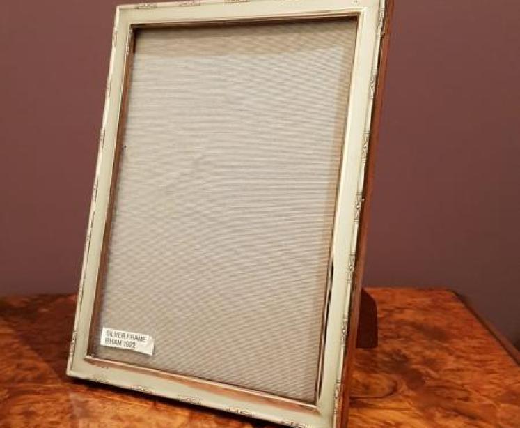 Antique George V Silver Photo Frame - Image 2