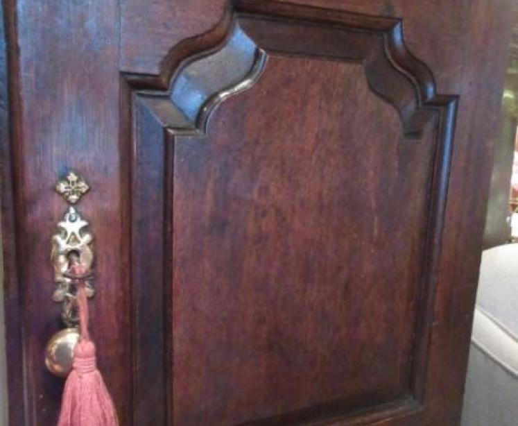 Very Original George I Period North Wales Spice Cupboard - Image 2