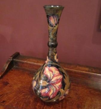 Early Moorcroft Persian Ware on Ochre Vase