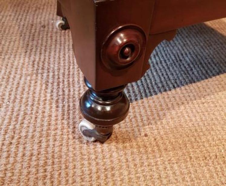 Superb William IV Mahogany Bergere Library Chair - Image 3