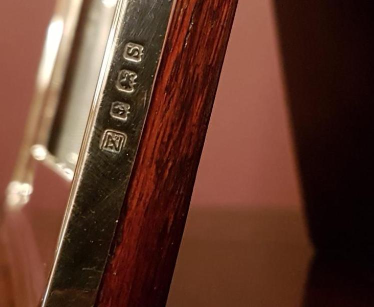 Antique George V Period Silver Photo Frame - Image 3