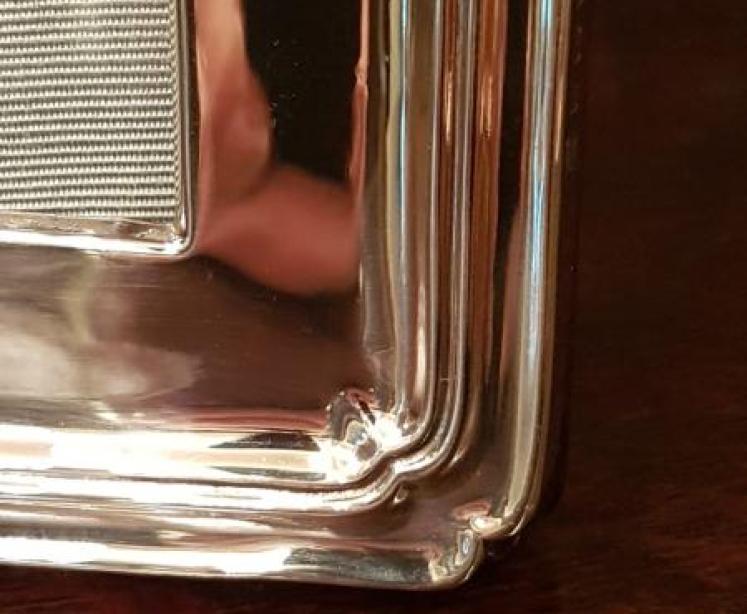 Antique George V Period Silver Photo Frame - Image 4