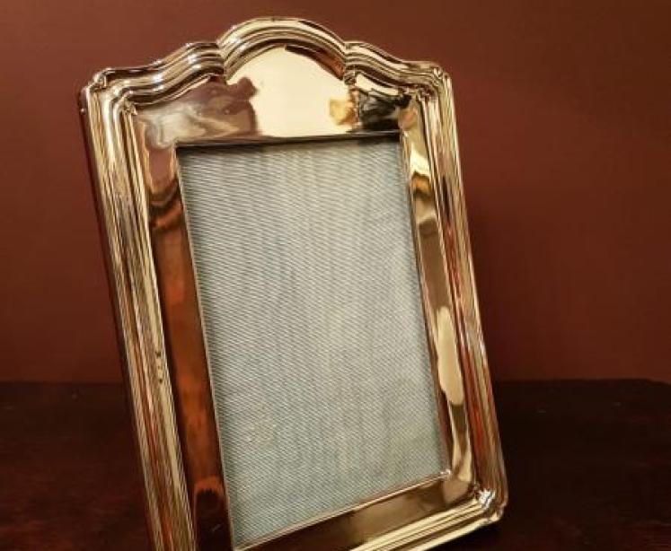 Antique George V Period Silver Photo Frame - Image 5