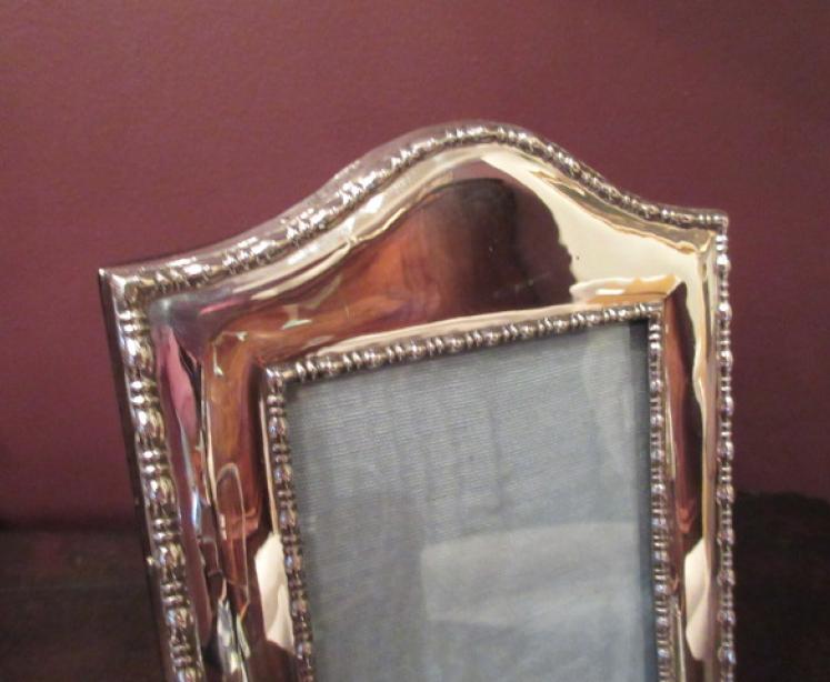 Antique George V Solid Silver Photo Frame - Image 2