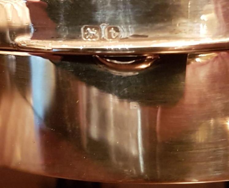 George V Period Antique Silver & Tortoiseshell Jewel Box - Image 4