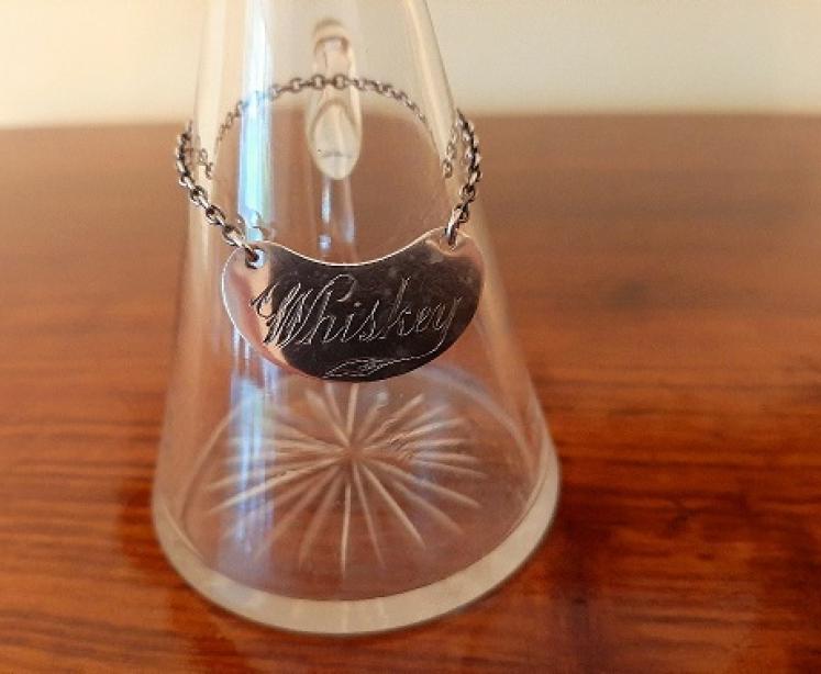 George V Period Silver Whisky Noggin Decanter - Image 2