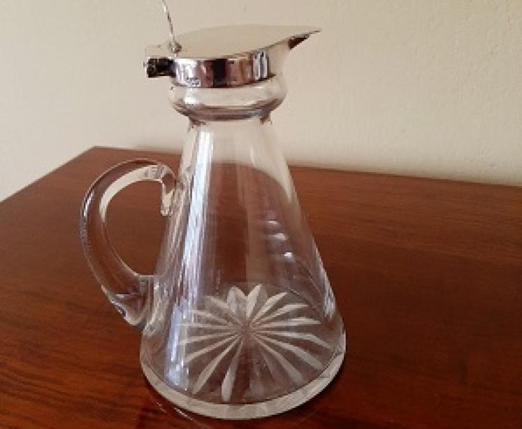 George V Period Antique Silver Whisky Noggin - Image 1