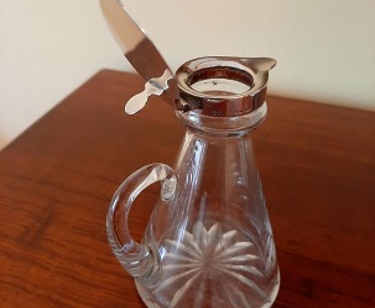 George V Period Antique Silver Whisky Noggin - Image 3