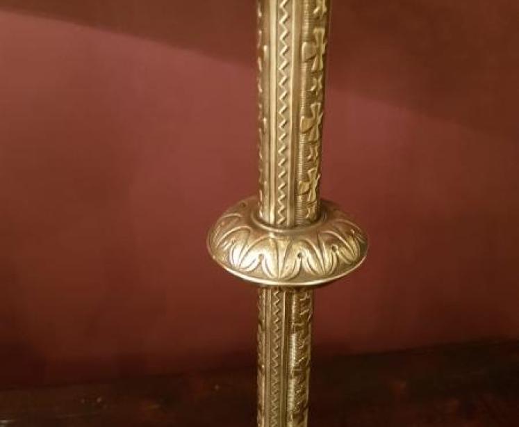 Pair of Victorian Pricket Candlesticks - Image 4