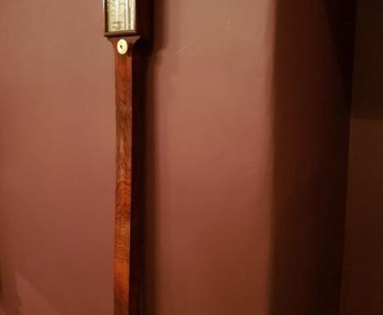 Antique Victorian Rosewood Stick Barometer - Image 5