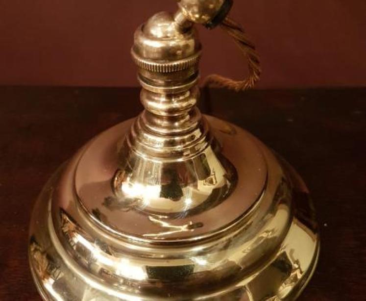 Edwardian Brass Adjustable Desk Lamp - Image 4