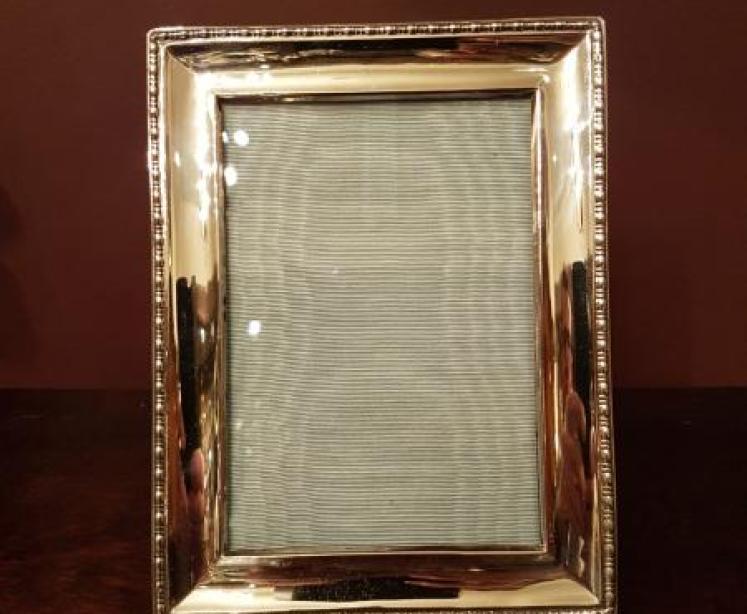 Antique George V Silver Photo Frame - Image 1