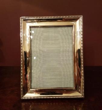 Antique George V Silver Photo Frame