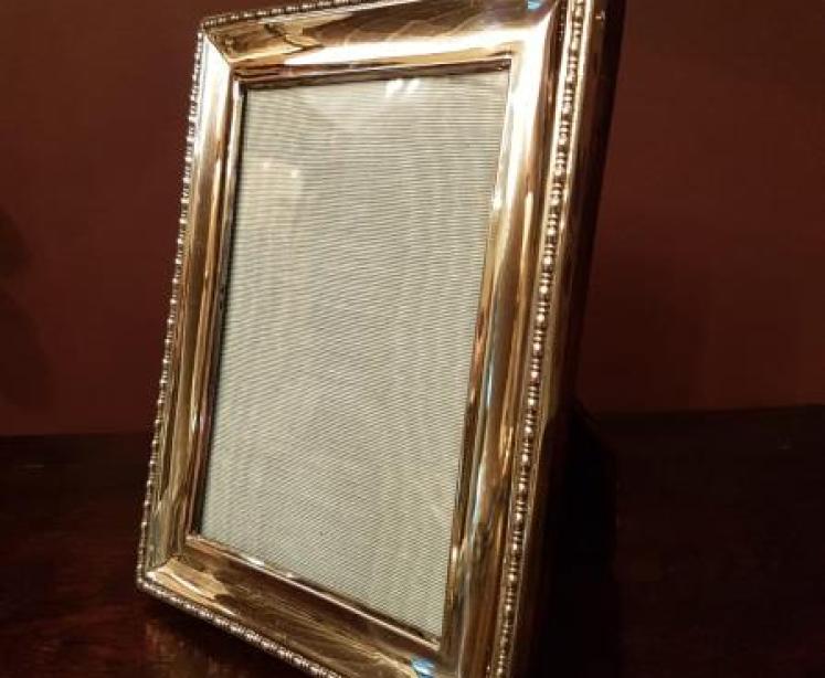 Antique George V Silver Photo Frame - Image 2