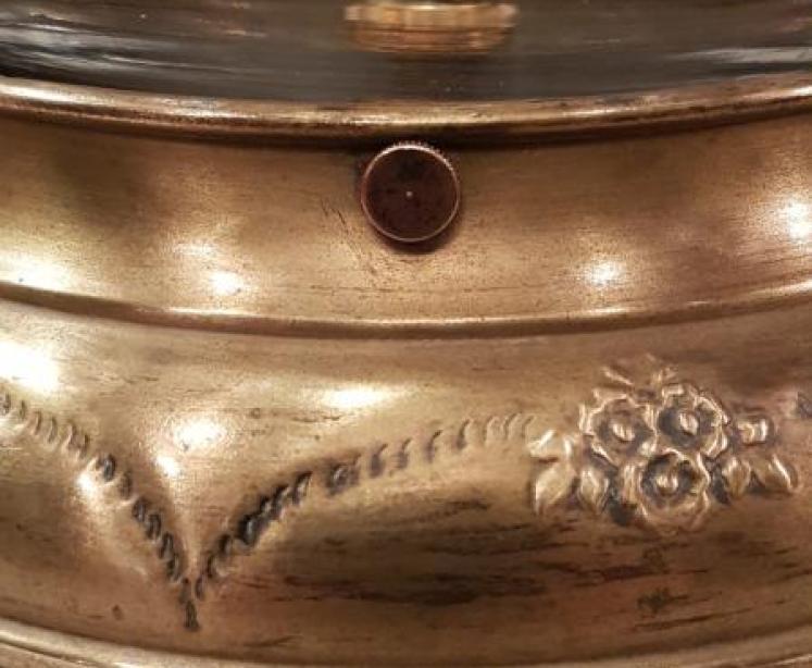 Edwardian Cut Crystal Ceiling Light - Image 3