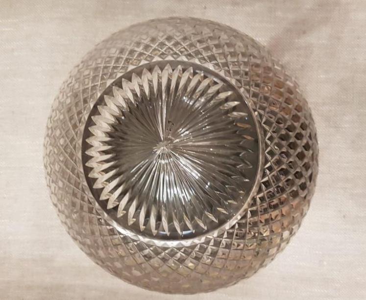 Edwardian Cut Crystal Ceiling Light - Image 4