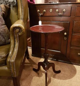 Antique Edwardian Mahogany Wine Table