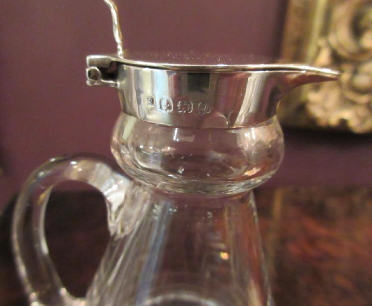 George V Period Silver Whisky Noggin Decanter - Image 3