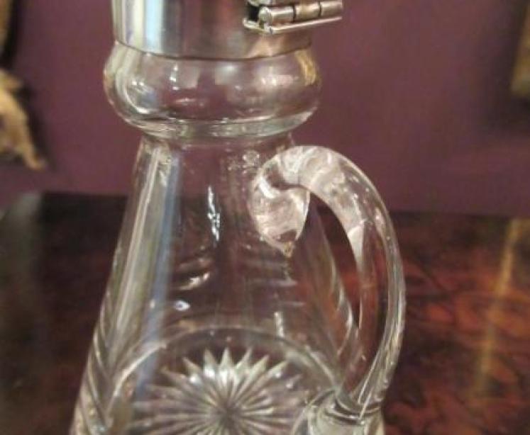 George V Period Silver Whisky Noggin Decanter - Image 4