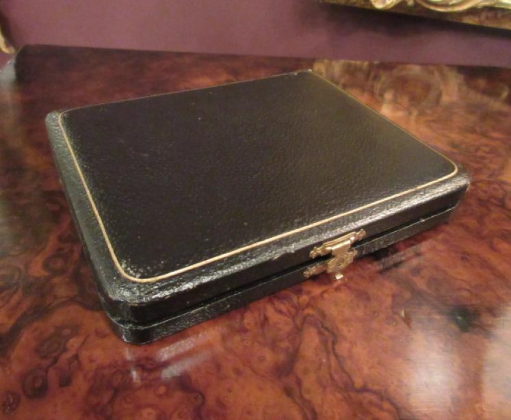 George V Period Silver Enamel Coffee Spoon Boxed Set - Image 5