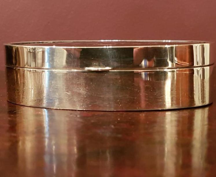 Silver and Tortoise Shell Ring Box - Image 5