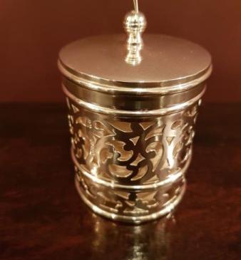 Edwardian Silver String Box