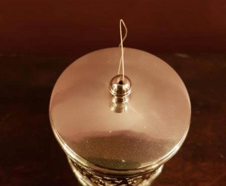 Edwardian Silver String Box - Image 2