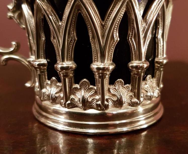 Superb William IV Silver Mustard Pot - Image 2