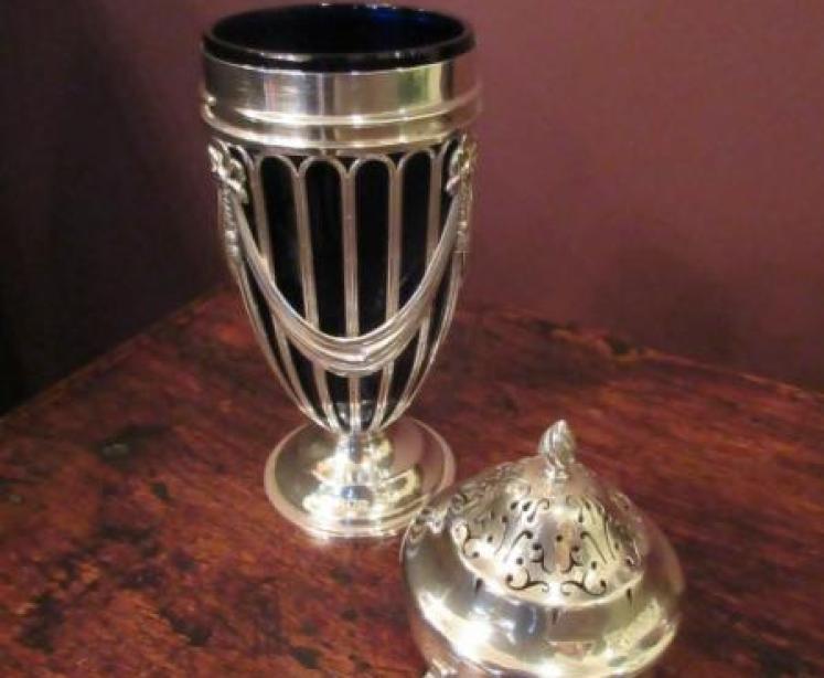 Fine George III Style Silver Sugar Castor - Image 3