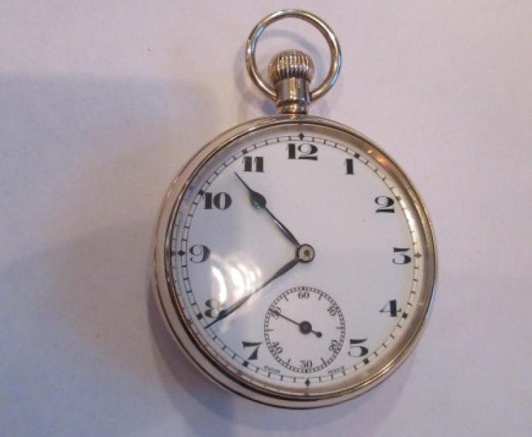 Fine George V Period 9 Carat Gold Pocket Watch - Image 2