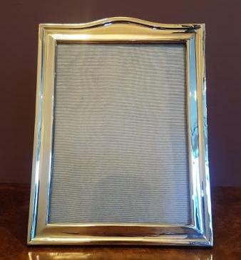 George V Silver Photo Frame with Embossed Moulded Design Chester 1913